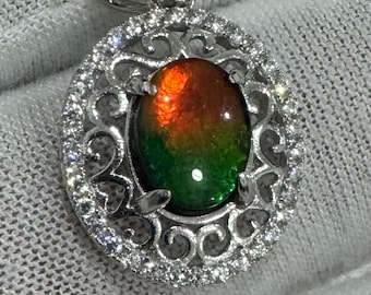 Ammolite Pendent