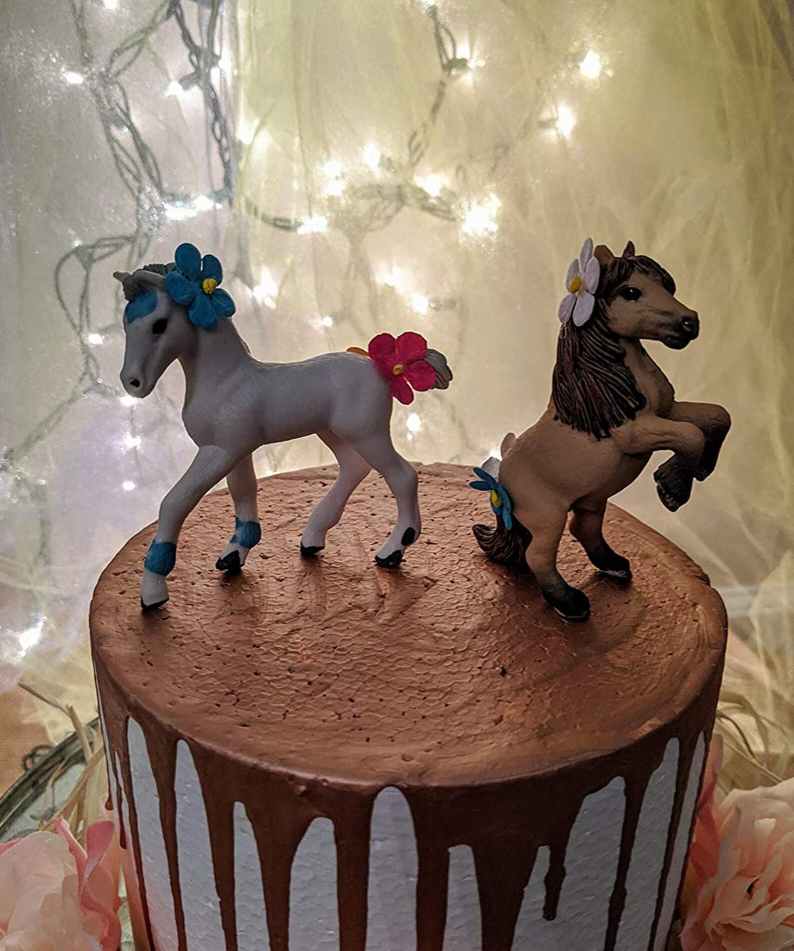 Horse Cake Topper Horse Party Decorations Horses Riding Etsy