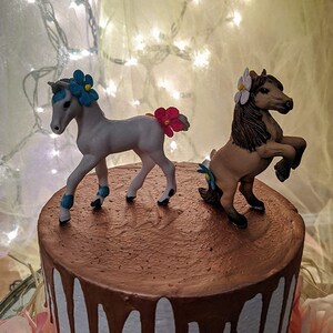 Fondant Horse Cake Topper Horse Cake Topper Farm Animal Etsy