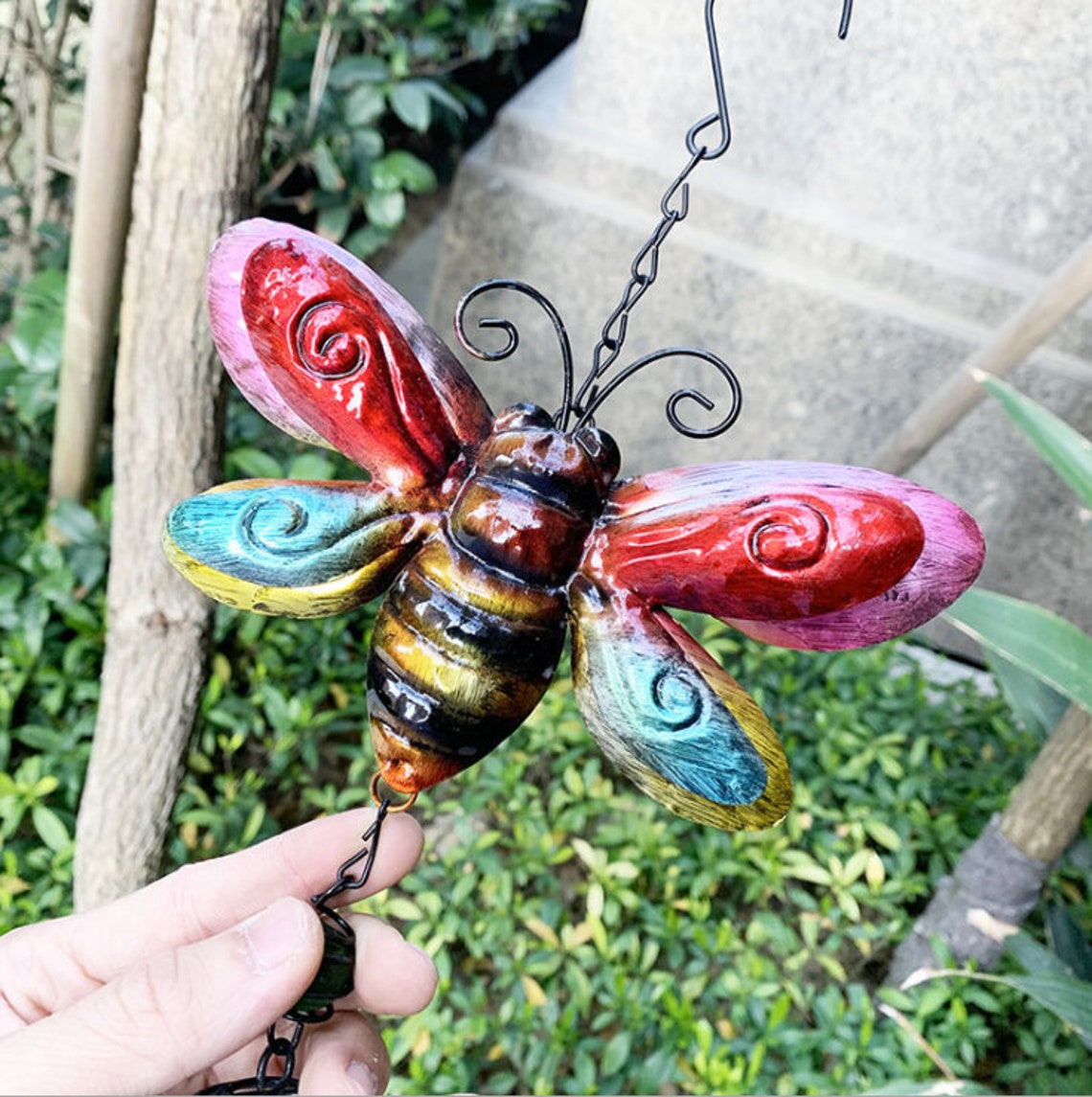 Handmade Insect Series Brass Bell Wind Chime Wind Chimes Etsy