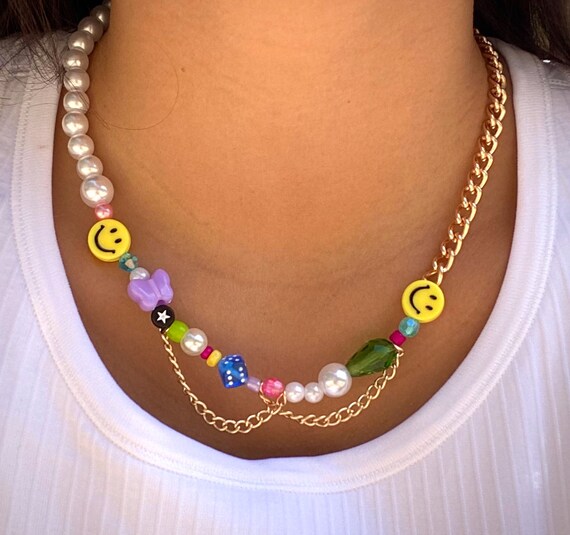 Happy Lucky Necklace - Etsy