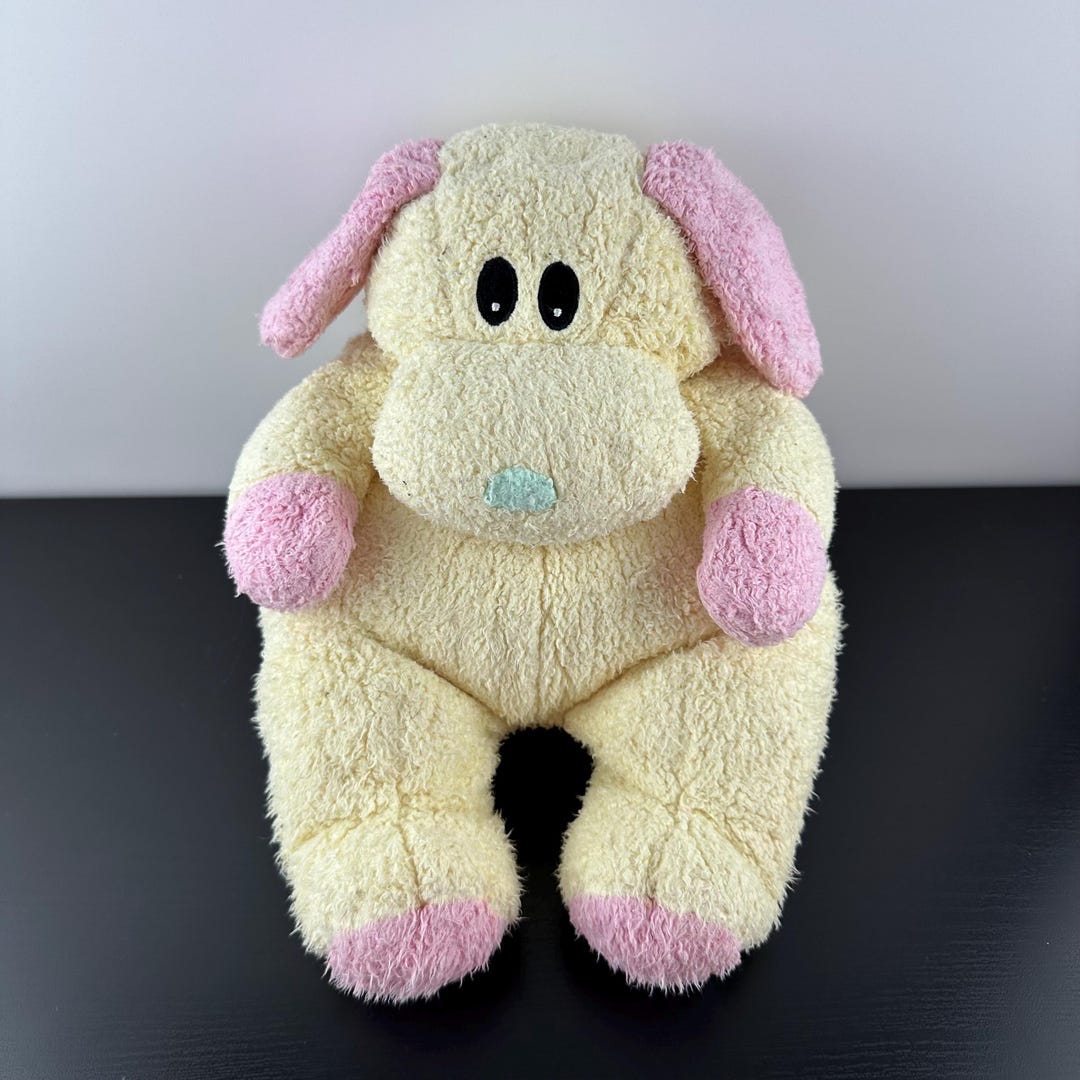 Vintage 1999 TY Baby Dogbaby the Yellow Puppy Plush Stuffed Animal ...