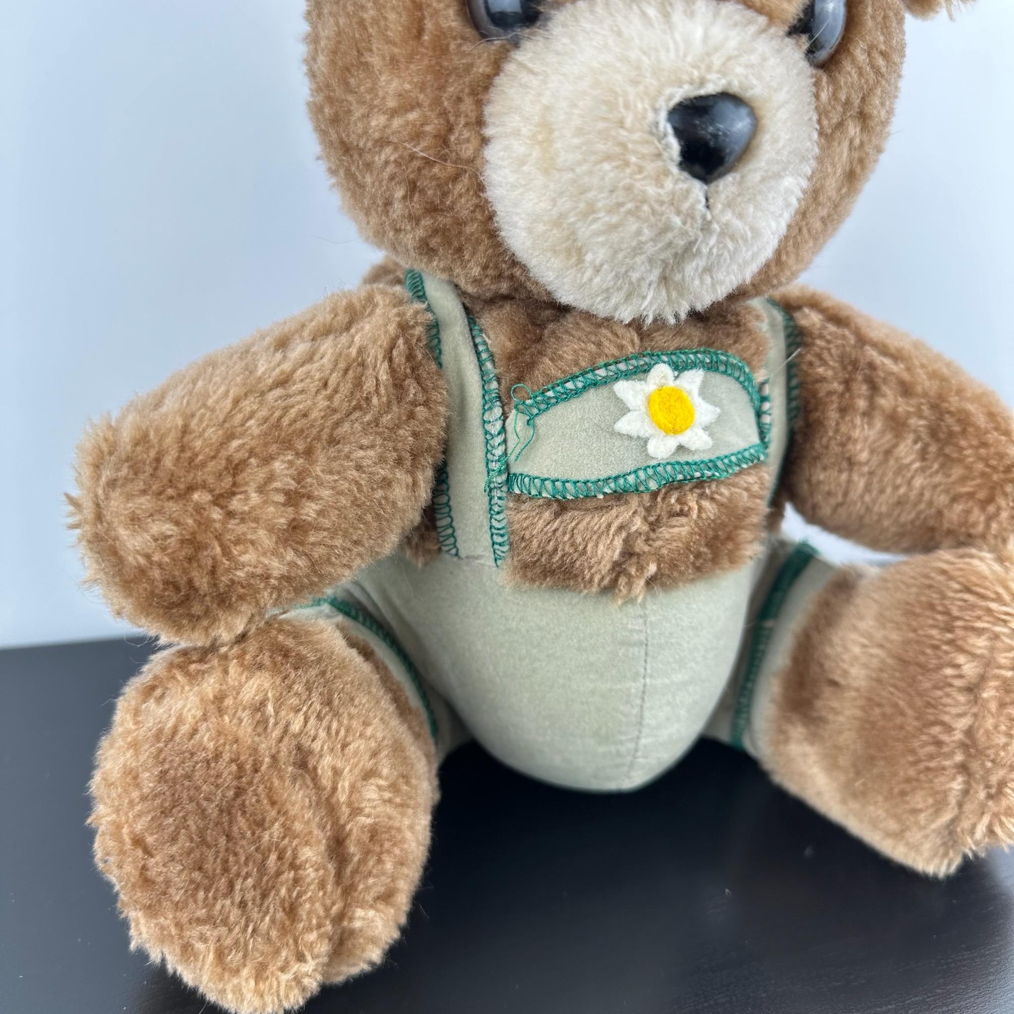 Dakin 1979 Vintage Yodel German Bavarian Lederhosen Teddy Bear 10