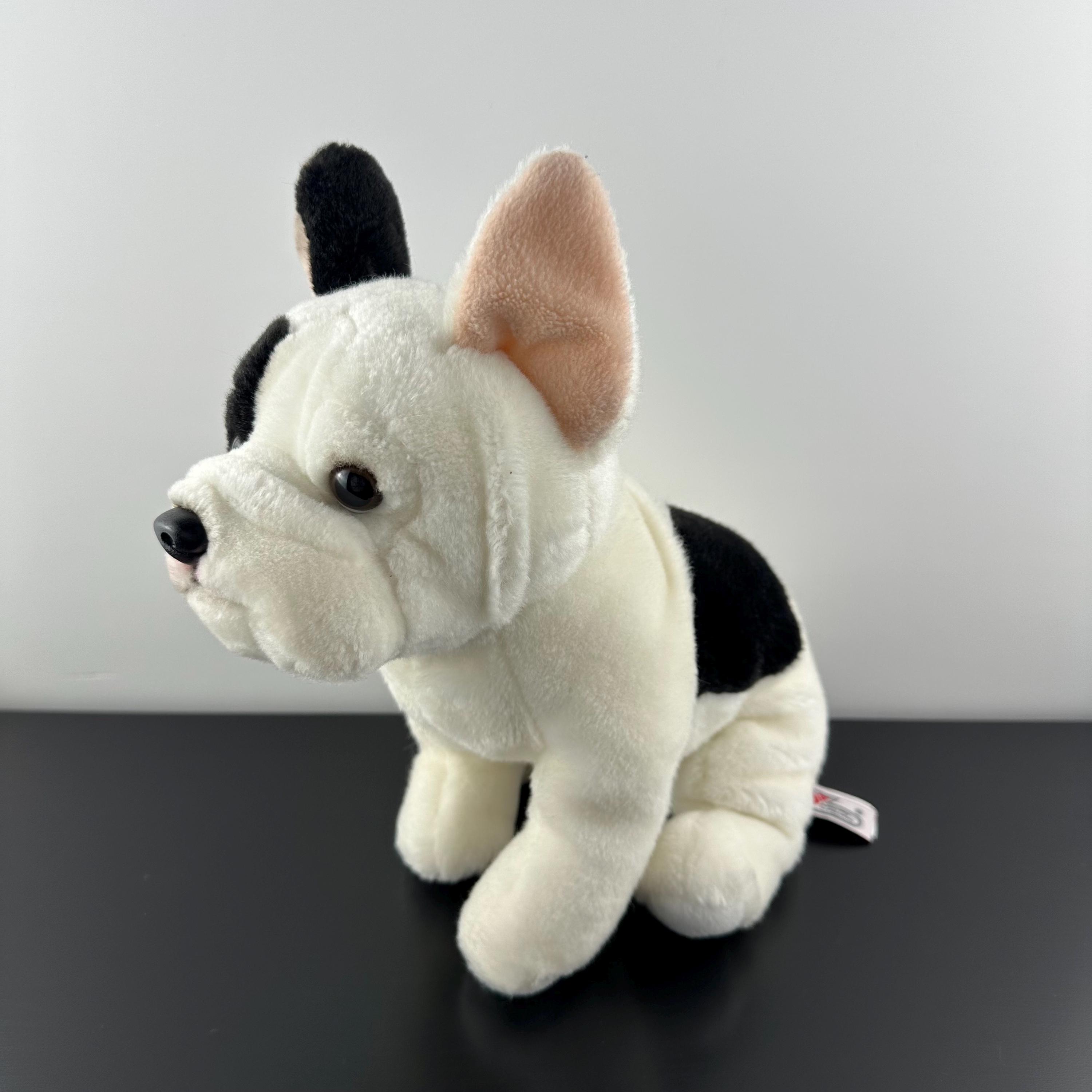 Lelly by Angelo Venturelli French Bulldog Black and White Plush