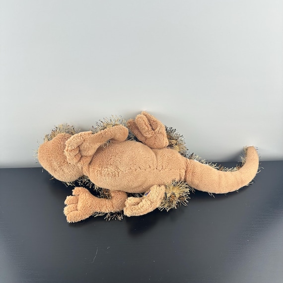 Ganz Webkinz Leopard Lizard HM198 Brown Black Spots Stuffed Animal