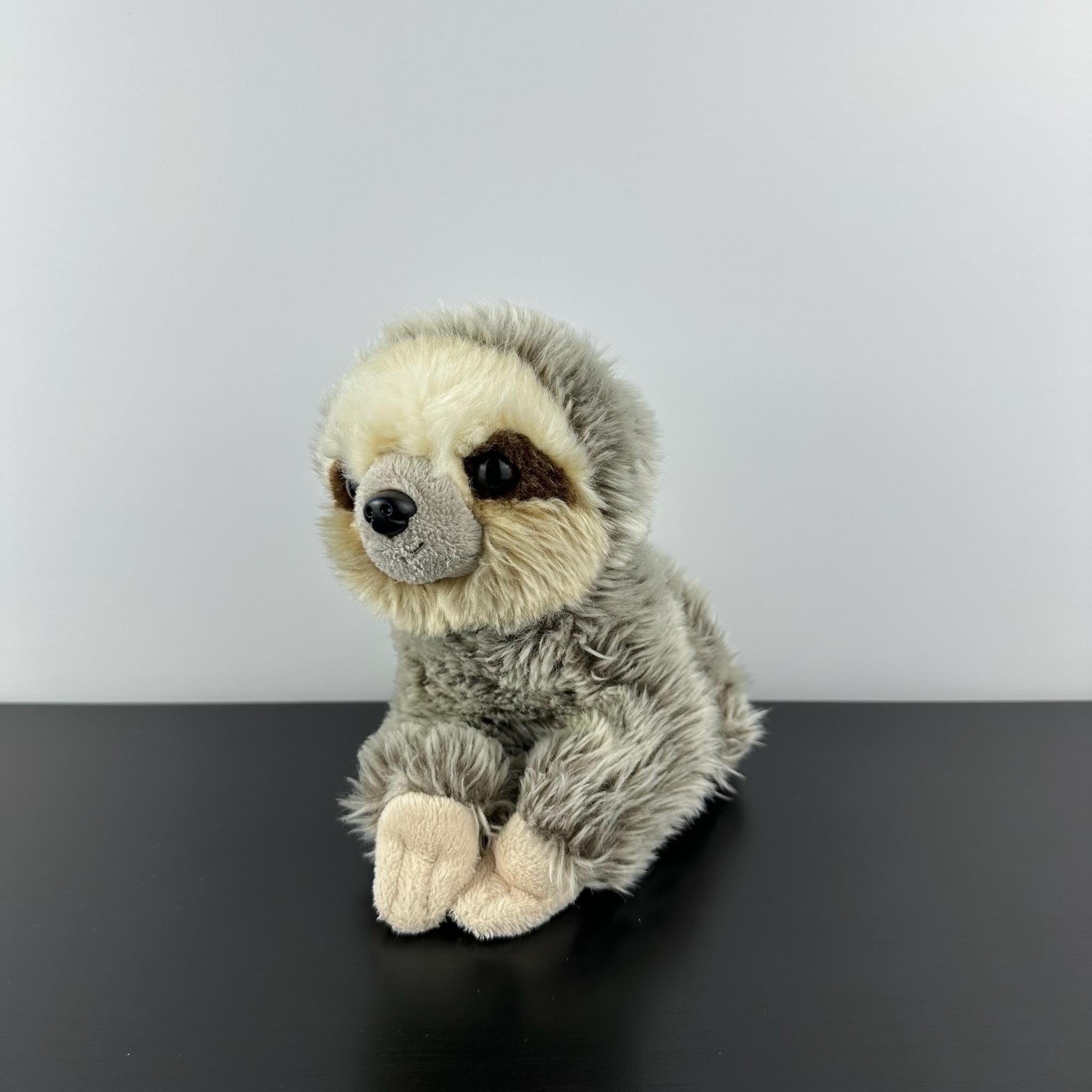 Adventure Planet Gray Brown Sloth 7” Realistic Plush Stuffed