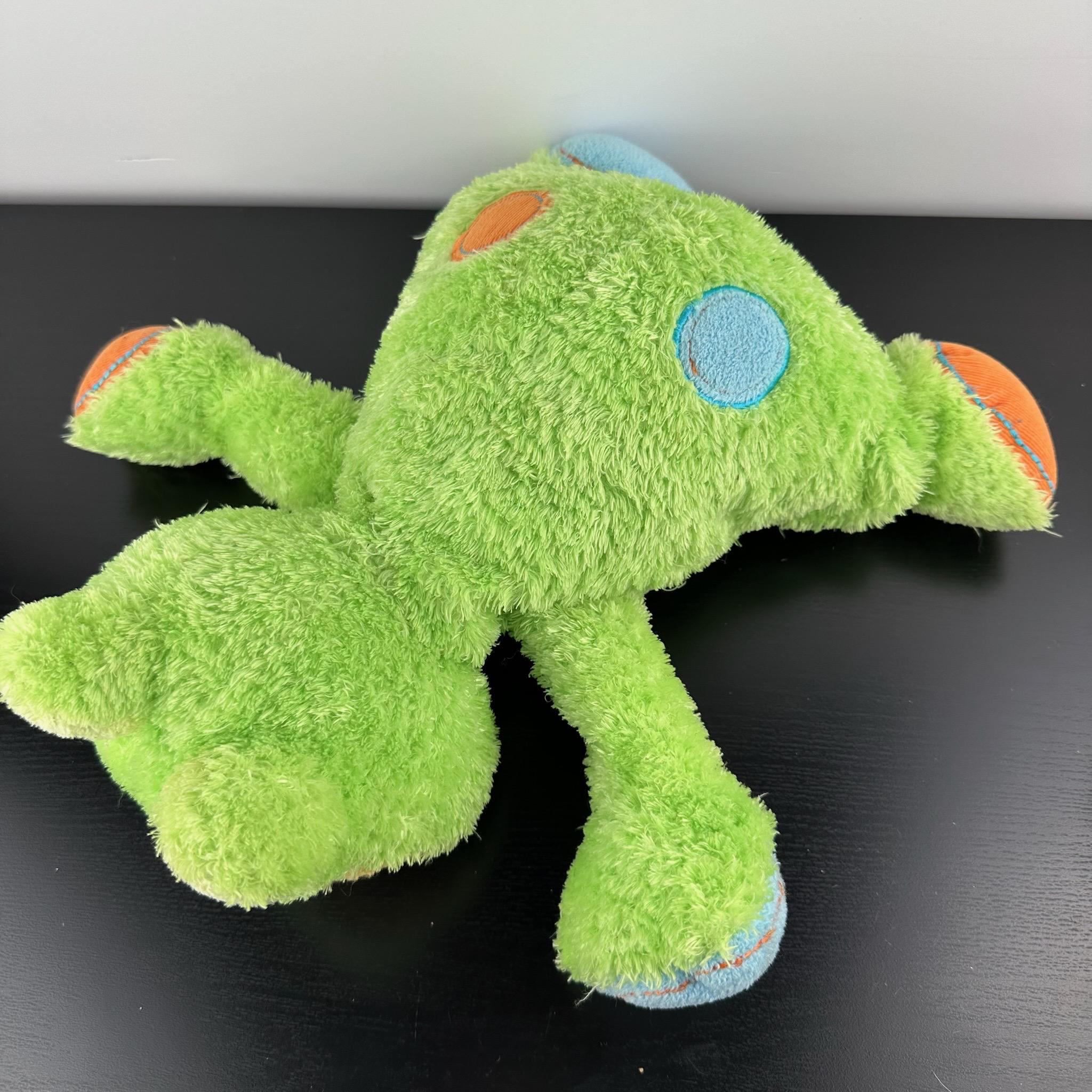 ロビン・フッド・チーキー Merrythought 緑色衣装 約27cm Mary Meyer Cheery Cheeks Pastel Green Happity Frog Toad 12