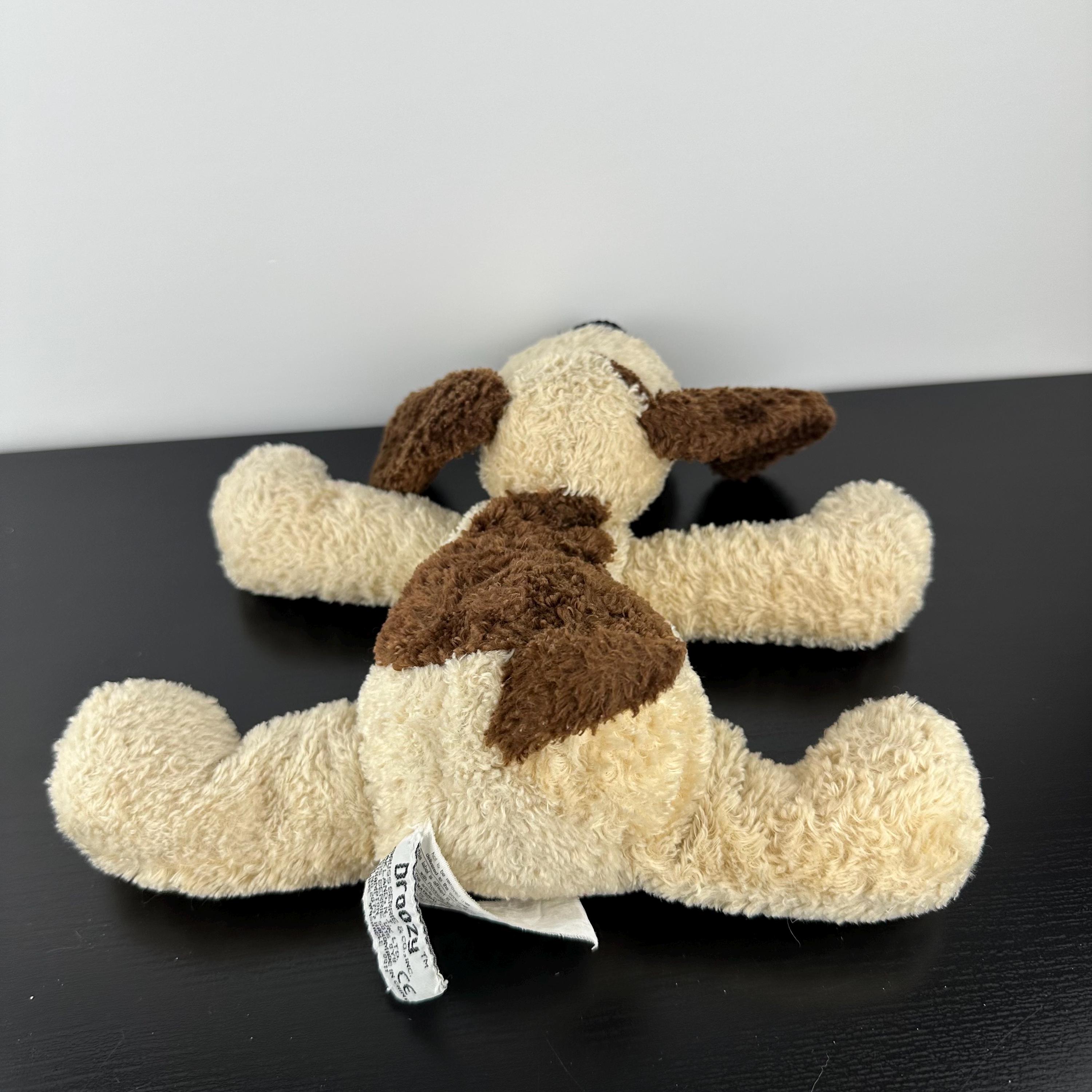 Russ Berrie Droozy Floppy Beans Puppy Dog Plush Stuffed Animal 10