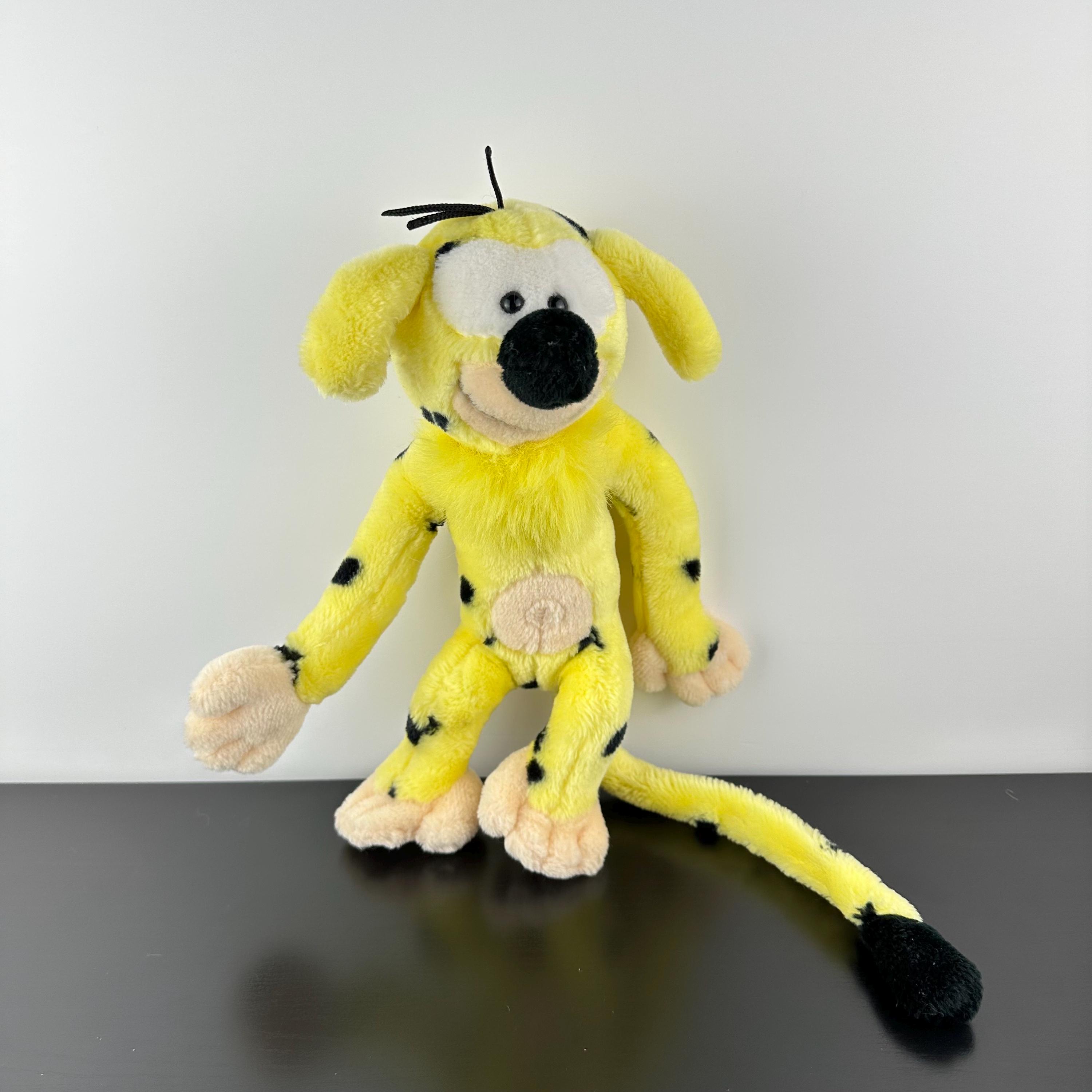 Vintage Applause Marsupilami Plush Yellow Stuffed Animal 12