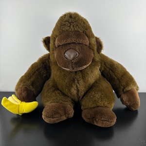 80's stuffed gorilla - Etsy 日本