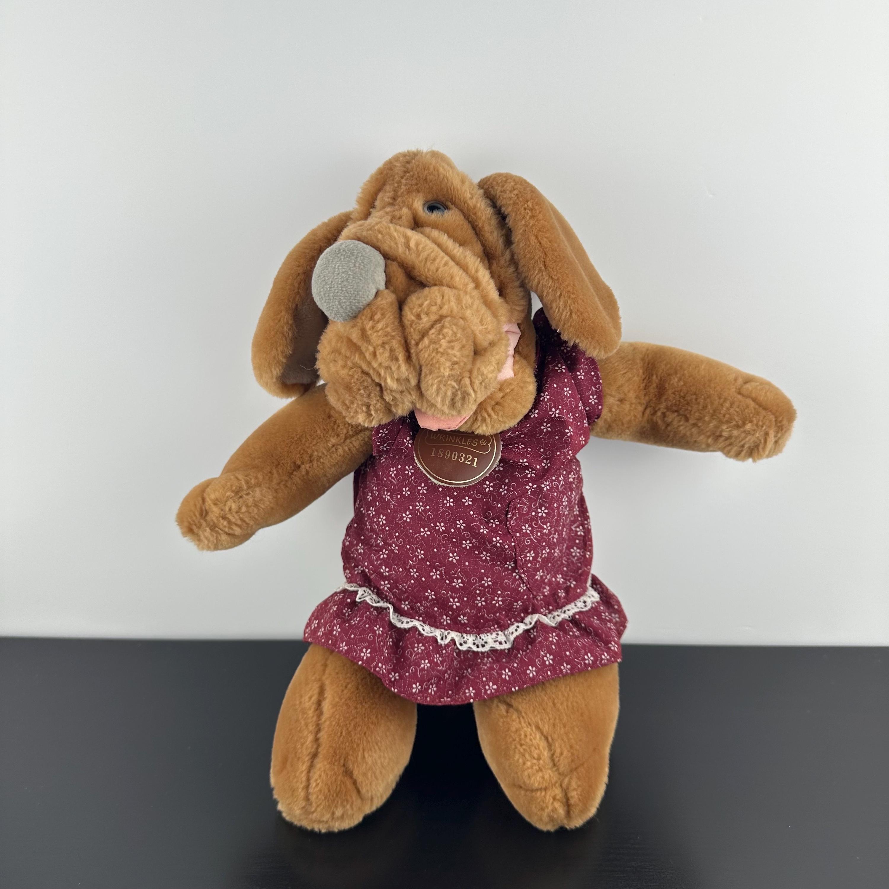 1980s Stuffed Dog - Etsy