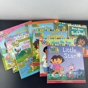 8 x Dora the Explorer Kids Books Bundle