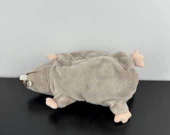 IKEA ぬいぐるみ グレー ミンネン ラッタ ネズミ げっ歯類 ぬいぐるみ