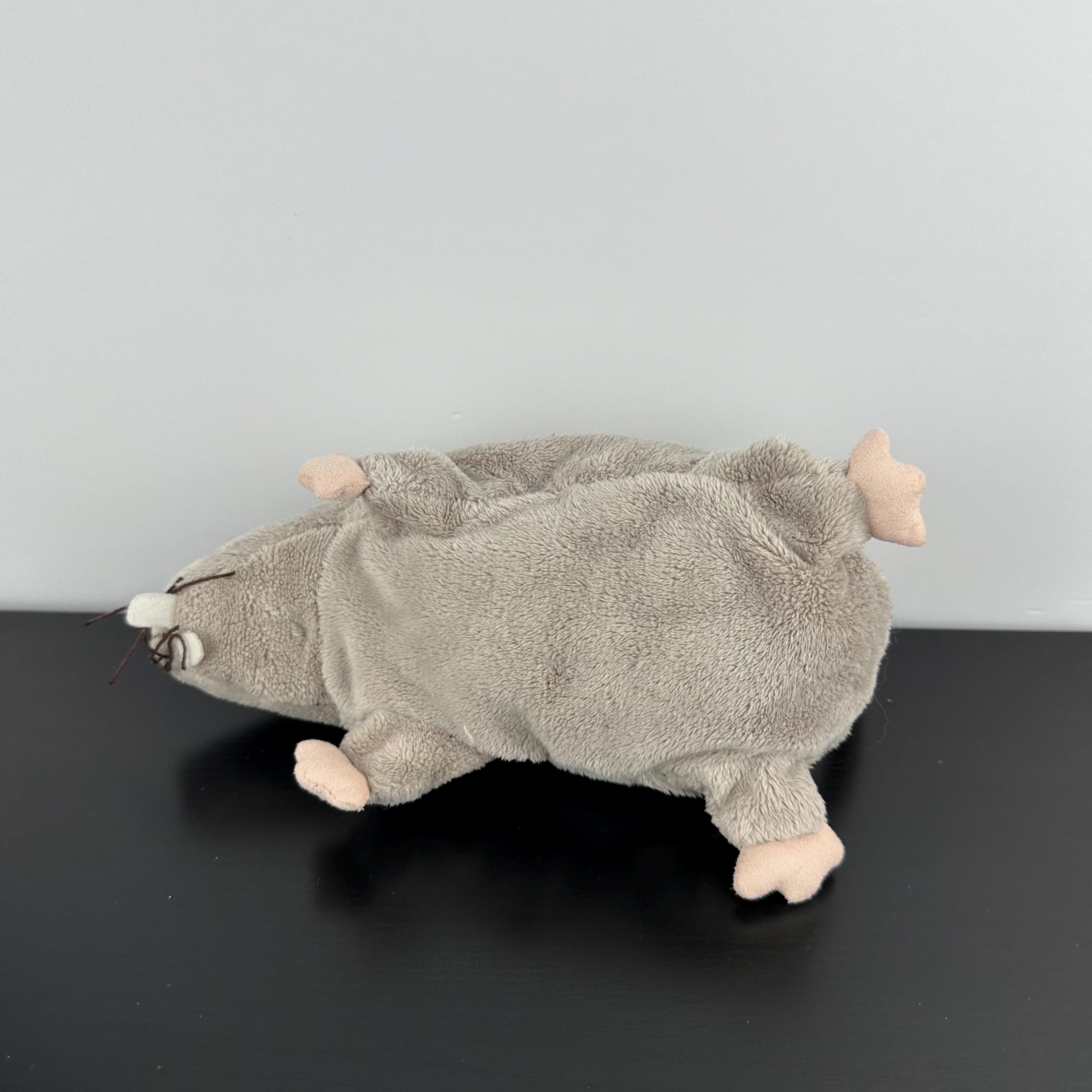 IKEA ぬいぐるみ グレー ミンネン ラッタ ネズミ げっ歯類 ぬいぐるみ