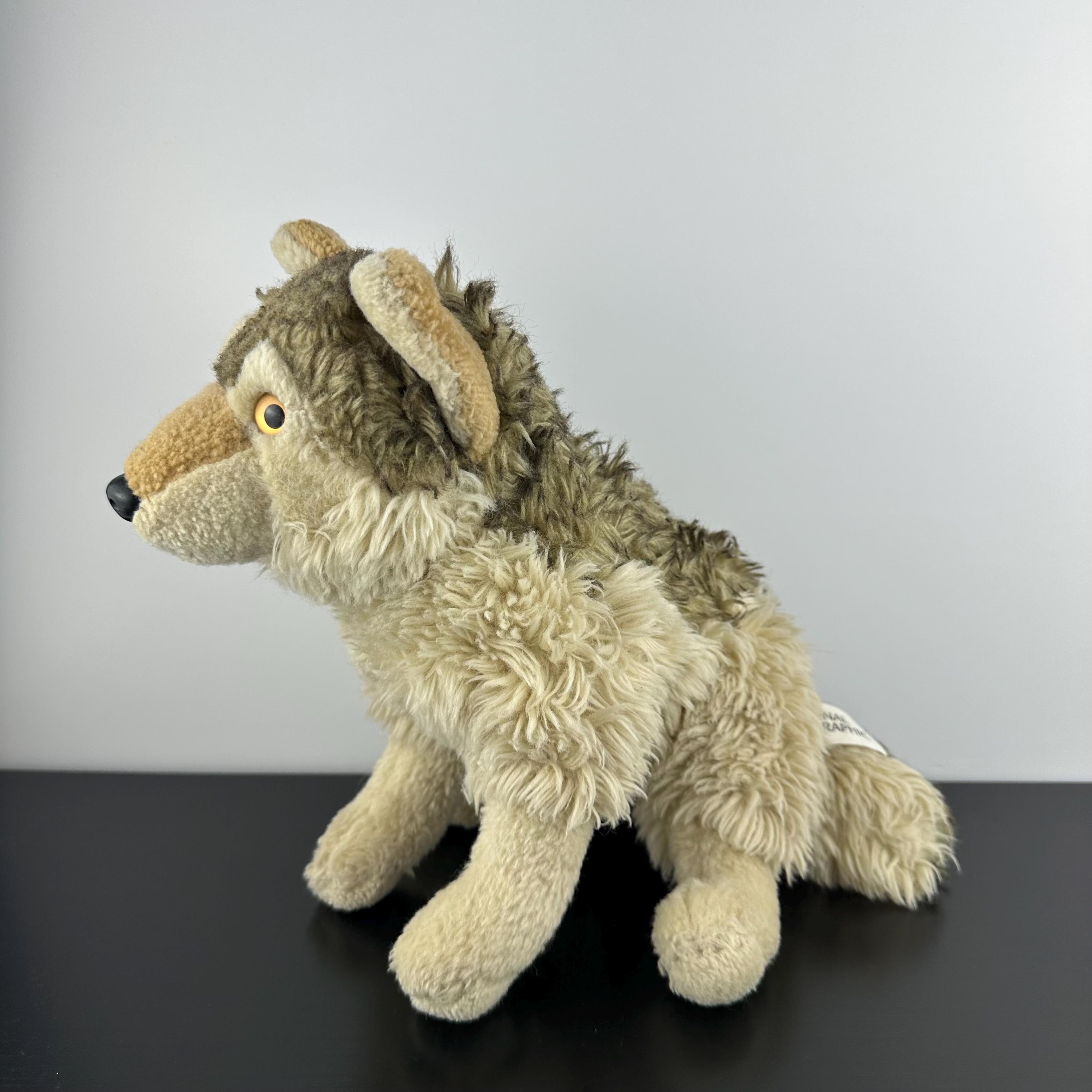 Lelly by Venturelli “born to Be Alive” Grey Timber Wolf Plush