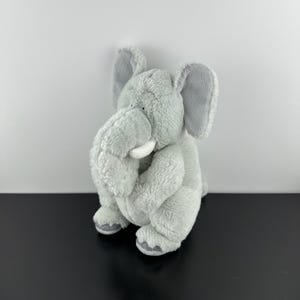 Gund Rare 1992 Vintage L.E. Fant Gray Elephant 11” Plush Stuffed Animal