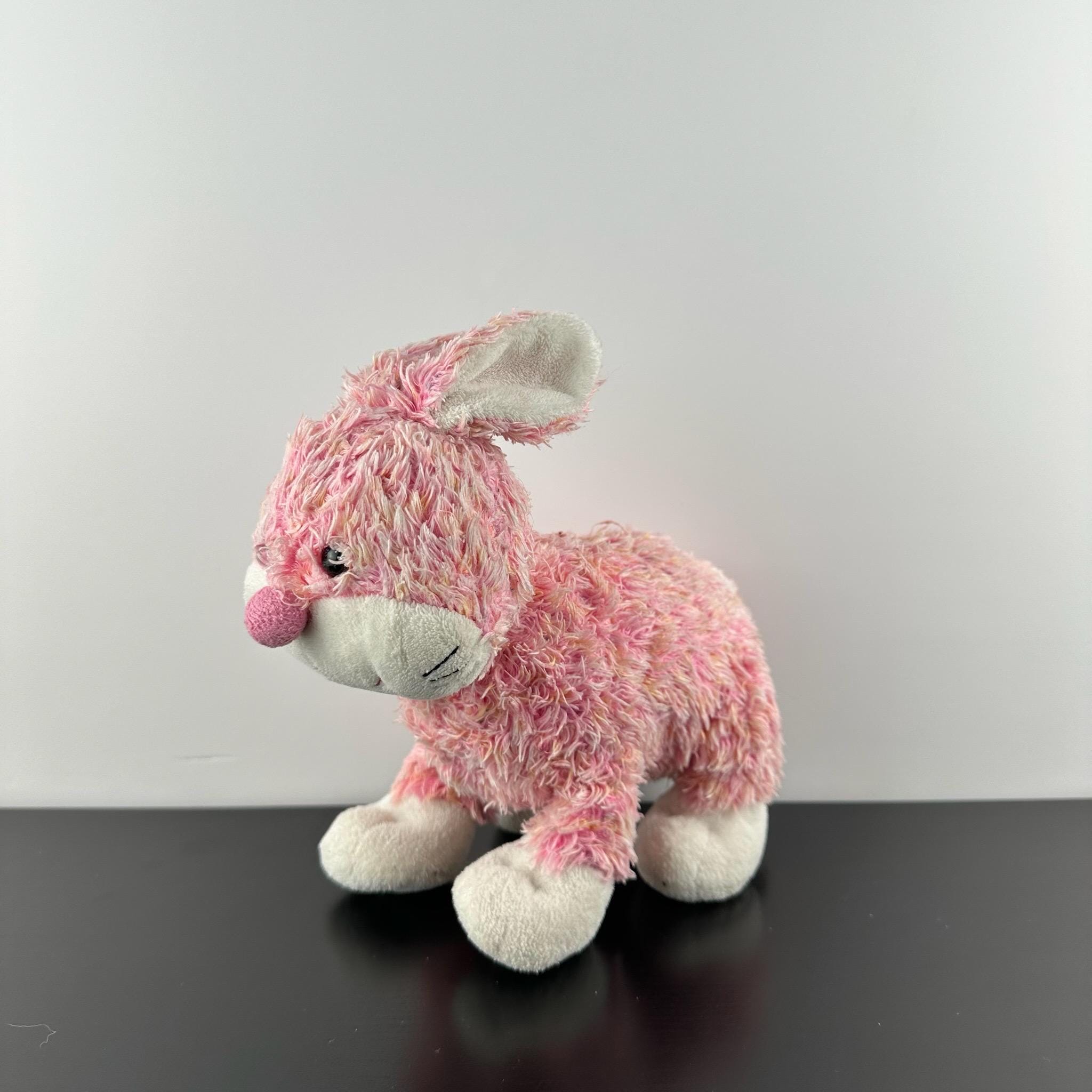 Ganz Webkinz Cheeky Bunny Rabbit Pink Nose HM706 8” Plush