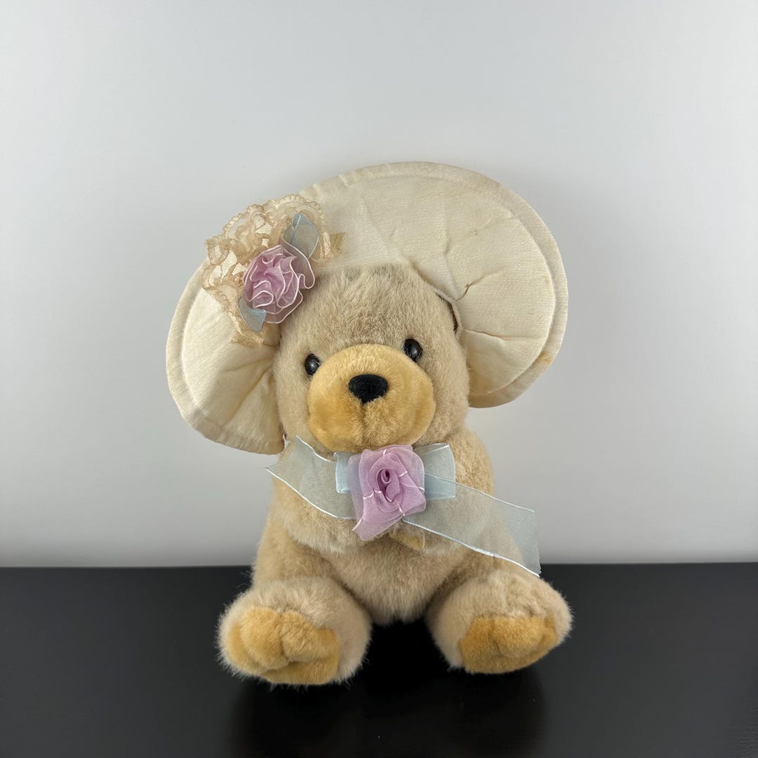 Vintage 90s Dan Dee International Teddy Bear Plush Stuffed Animal