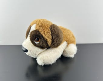 Vintage Dakin 1993 Beethoven Plush Puppy Dog Stuffed Animal Toy Saint Bernard 9”