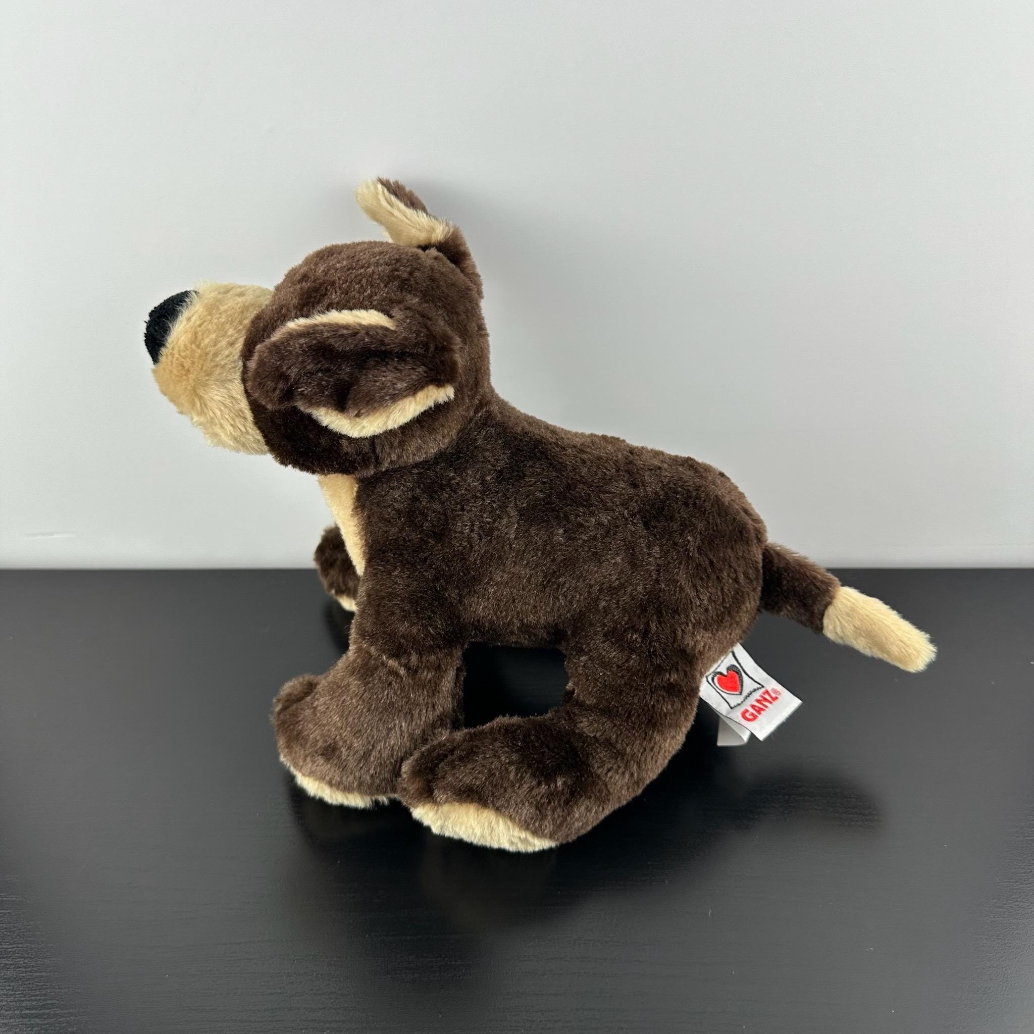 Ganz Webkinz Mocha Pup 11” Brown Tan Puppy Dog HM348 No Code Plush