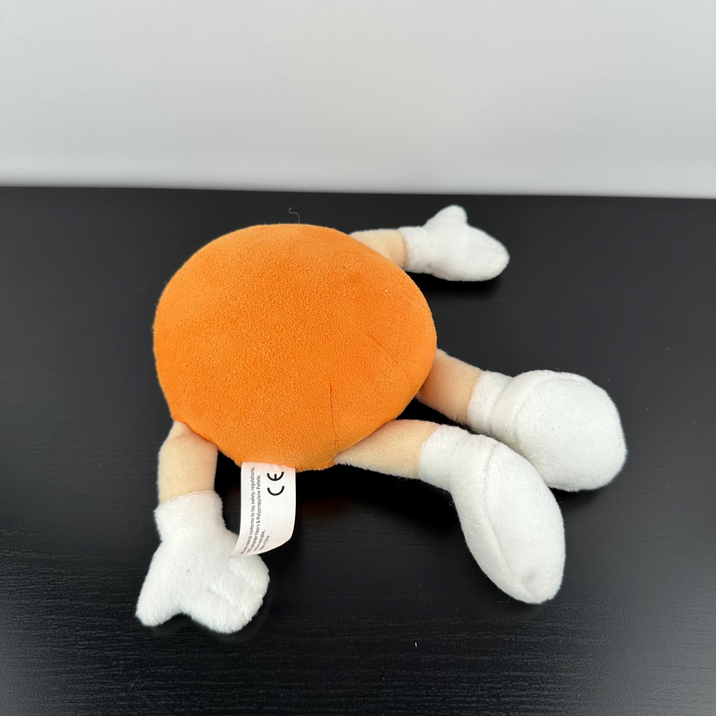 ヴィンテージ M&M オレンジカラーキャラクター 7.5インチ ぬいぐるみ