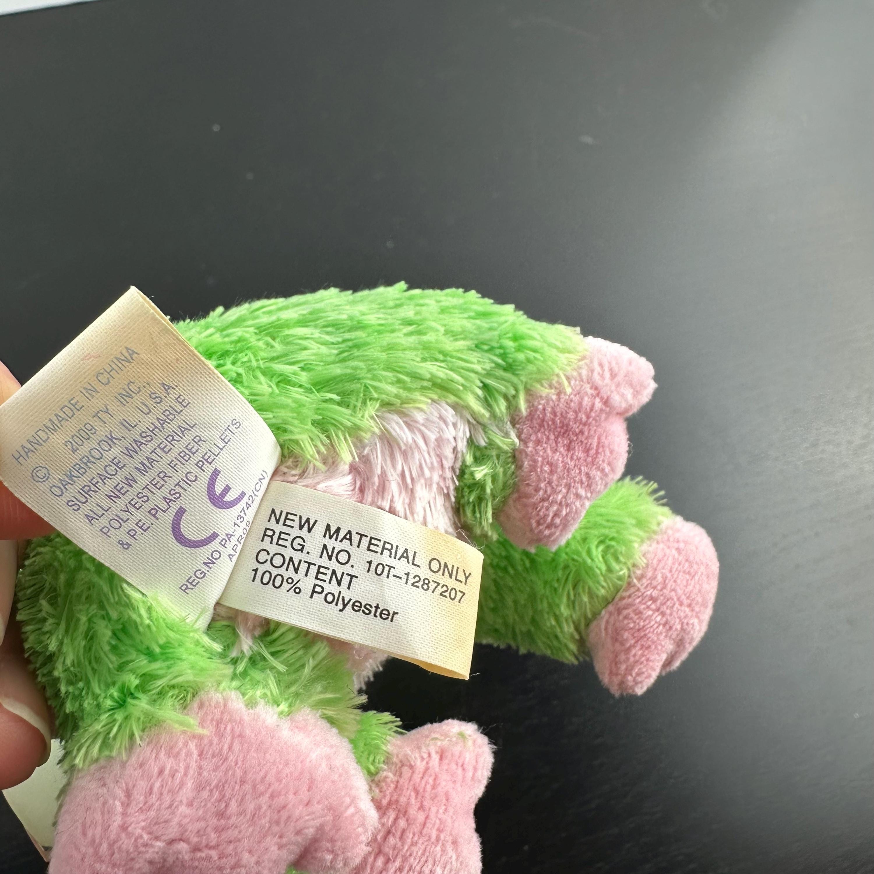 Ty Beanie Boos - WASABI Il Babbuino - 6 Pollici - Nuovo Con Etichette - Ritirato