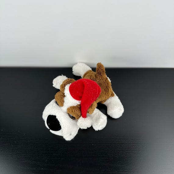 Russ Berrie Rare Lil Peepers Brimble Brown White Boxer Bulldog