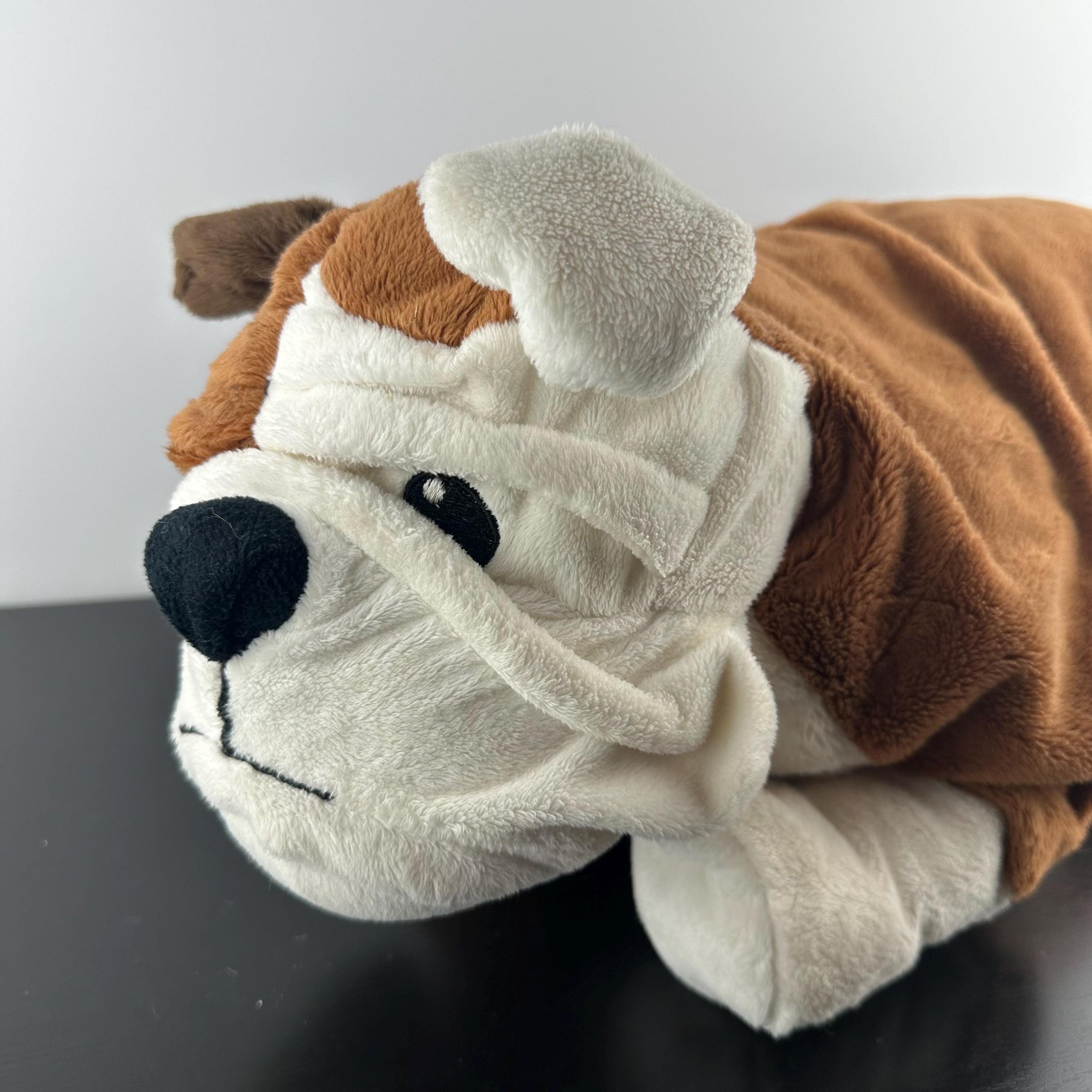 IKEA ゴシグ イングリッシュブルドッグ ぬいぐるみ 茶色と白の子犬 20