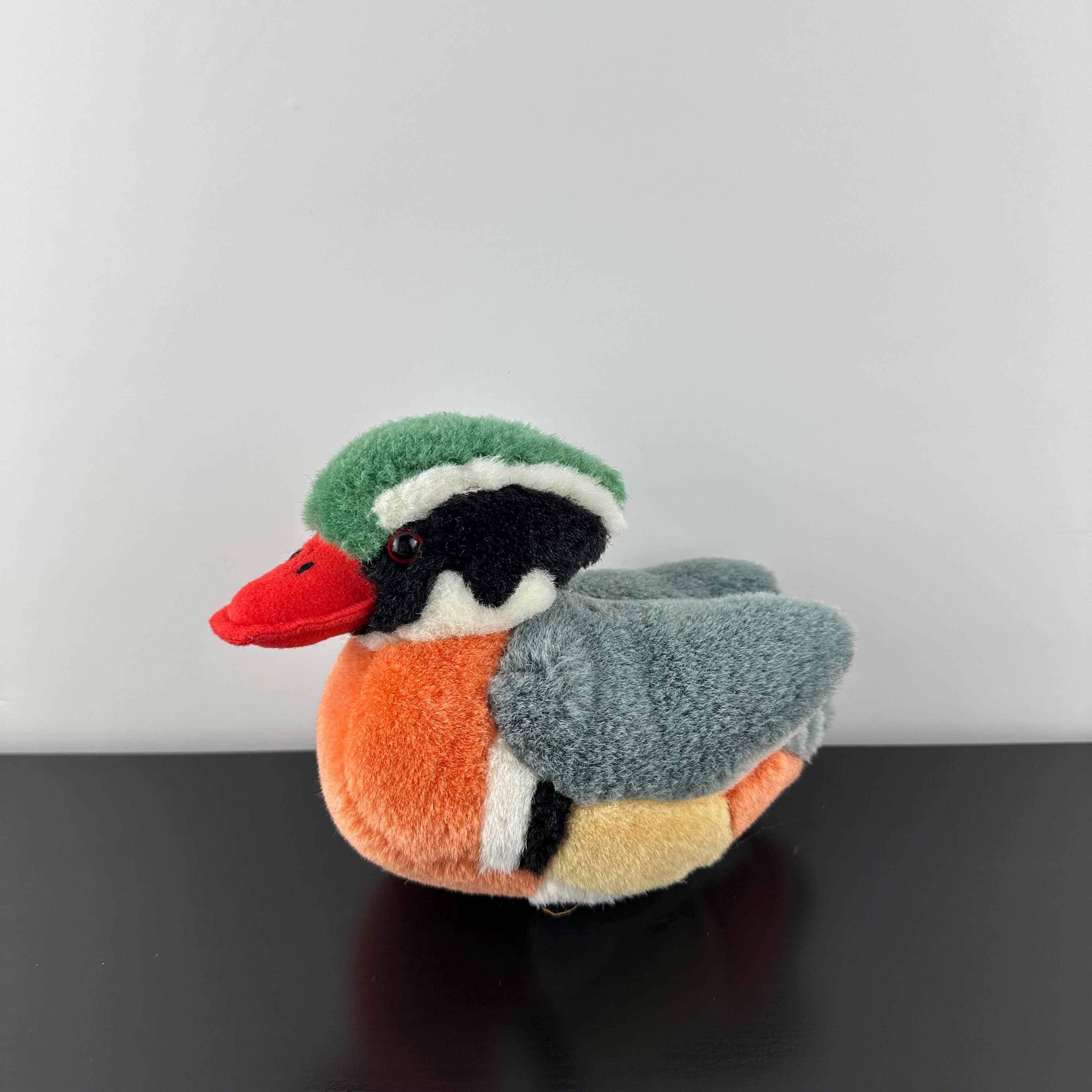 Wild Republic K&M Audubon Wood Duck Plush Bird Toy Stuffed Animal