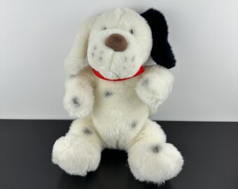Gund 1982 Vintage Smooch Brown Chocolate Dark Puppy Dog 12” Rope