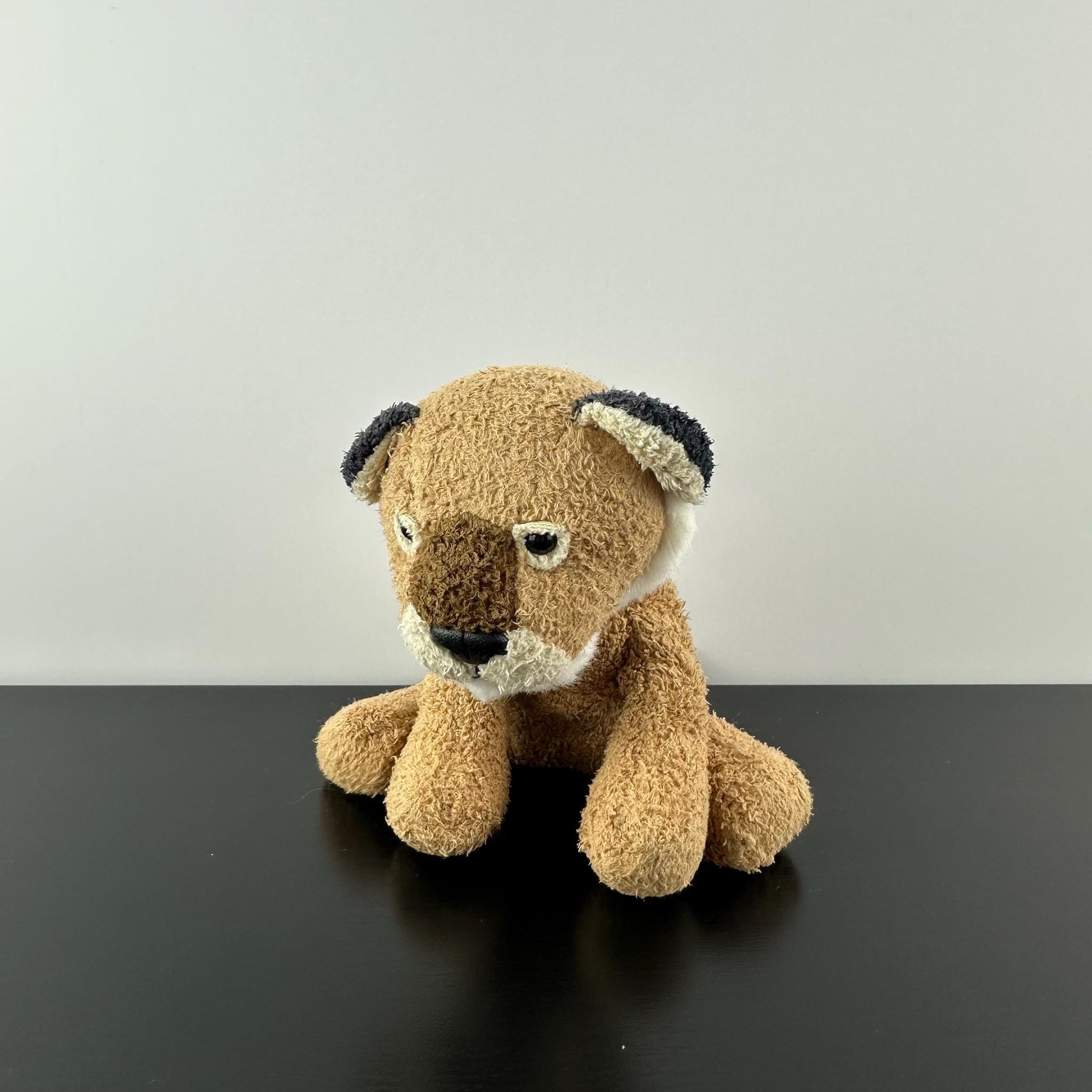 Russ Berrie Avonna Lion Cub Luv Pets 5” Brown Chamois Plush