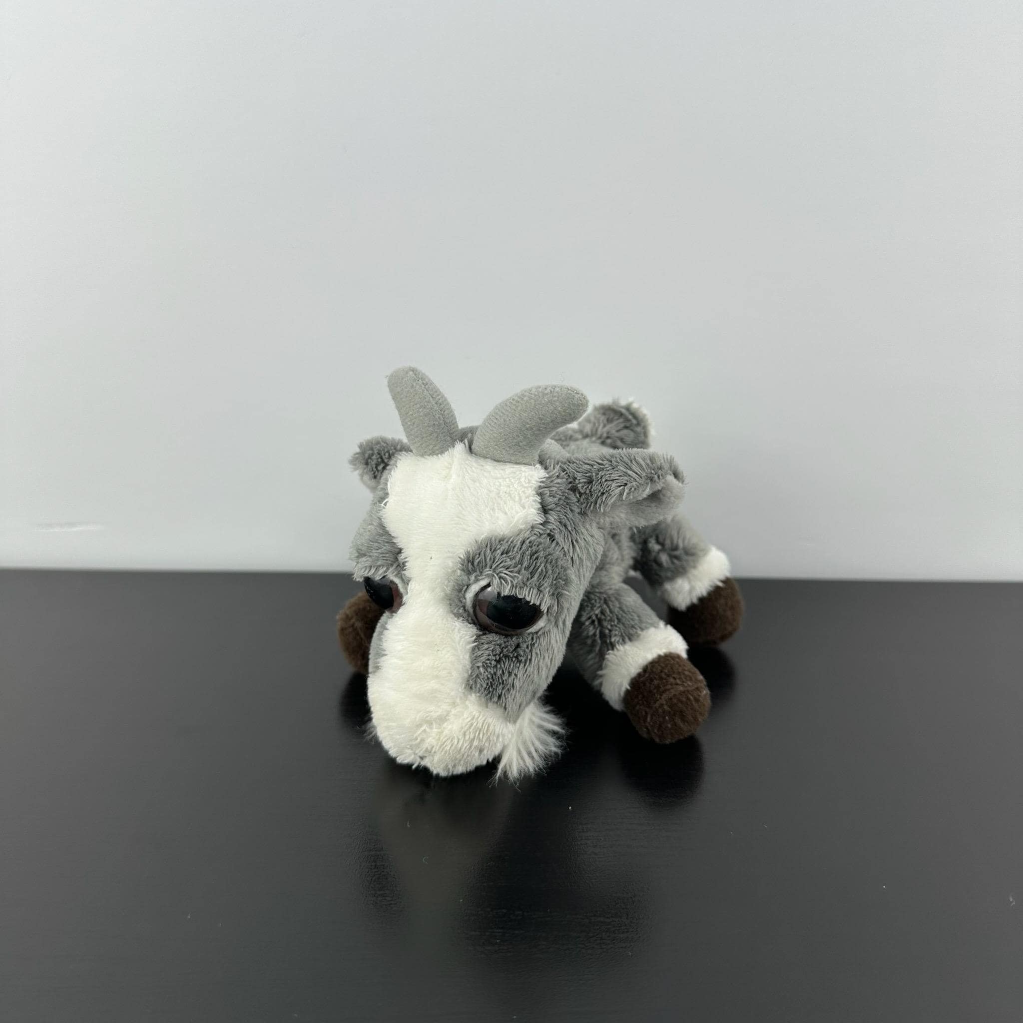 Russ Berrie Lil Peepers Fernand Billy Goat 5” #86282 Gray Brown