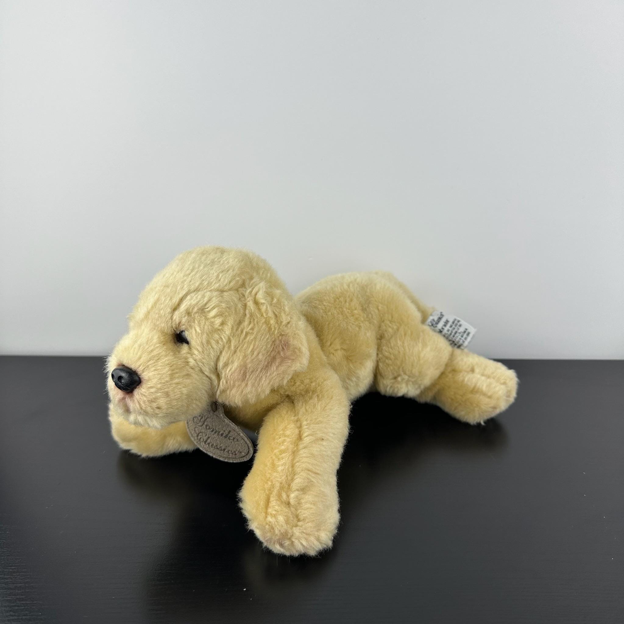 Russ Berrie Yomiko Classics Yellow Labrador Puppy Dog 9” Realistic