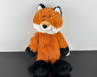 Peluche grande de Fred el zorro naranja de TY Attic Treasure Cuddlys, de 35,5 cm (14 pulgadas), artículo de colección vintage, raro.