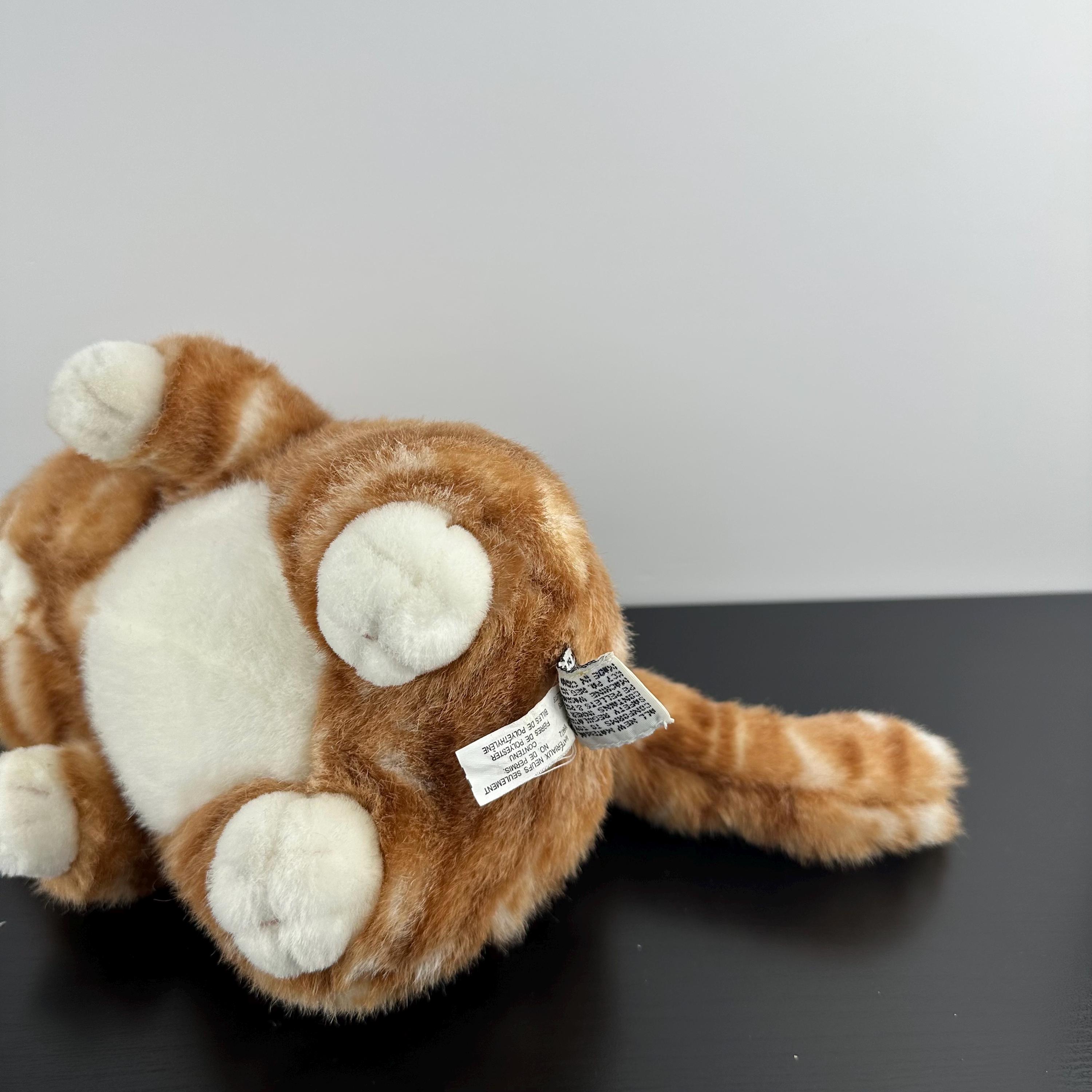 Russ Prudence Fat Chubby Kitty Cat Plush Stuffed Animal 9