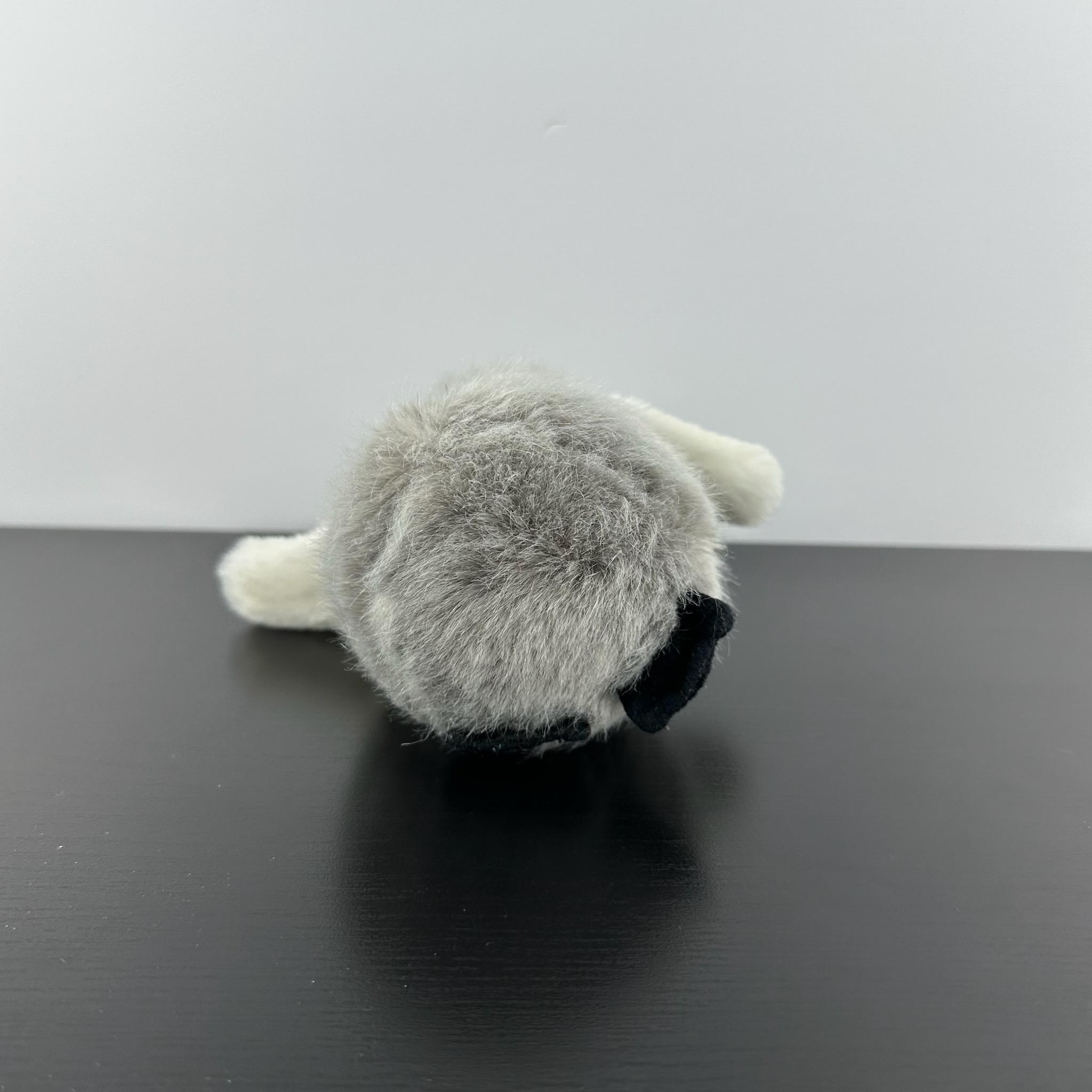 Steiff Flaps Baby Penguin 6” German Gray White Black Plush Stuffed
