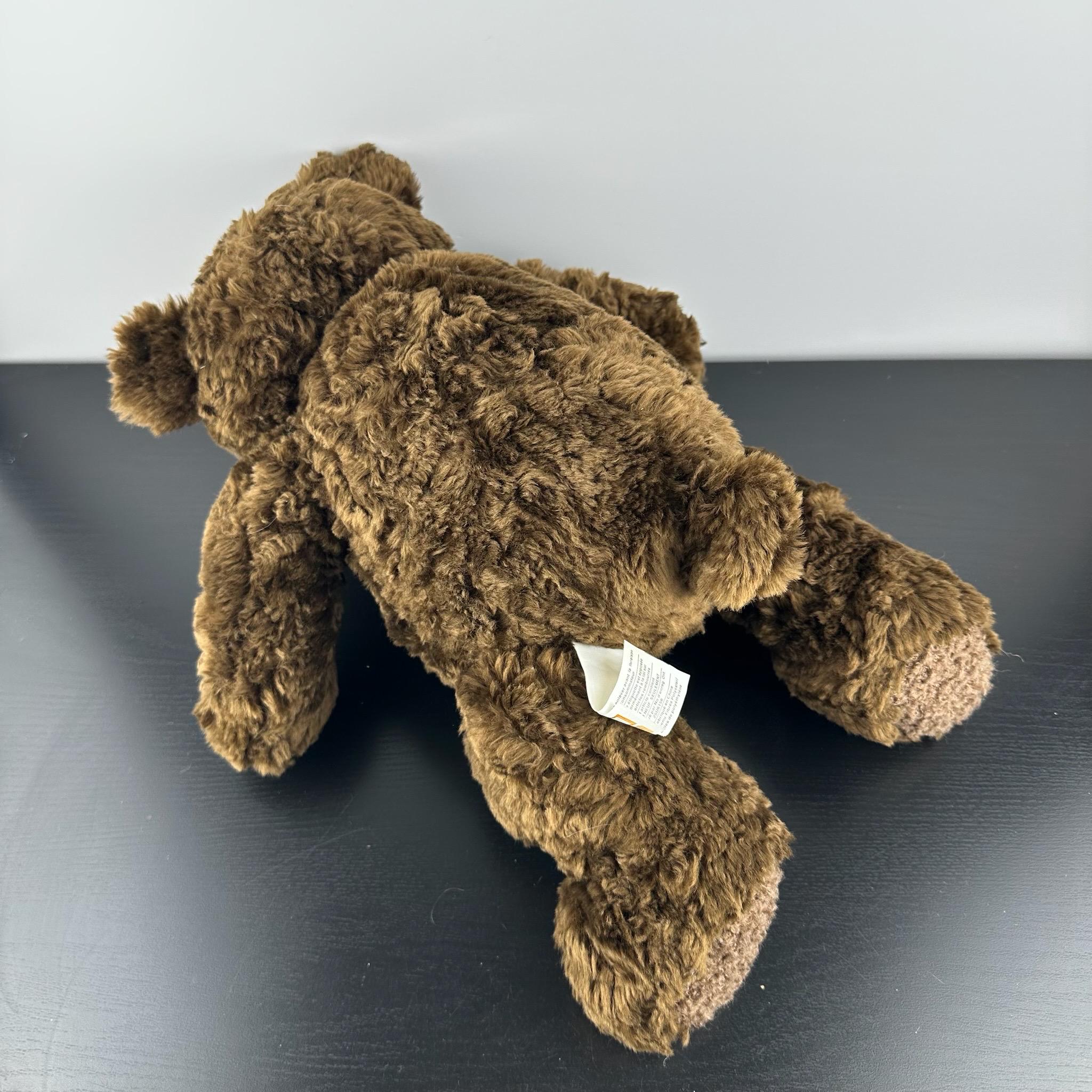 Animal Alley Toys R Us Rare Brown Teddy Bear 14” Large Plush Stuffed ...