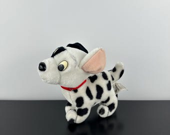 Disney Lady and the Tramp Plush Stuffed Animal 7.5” Vintage