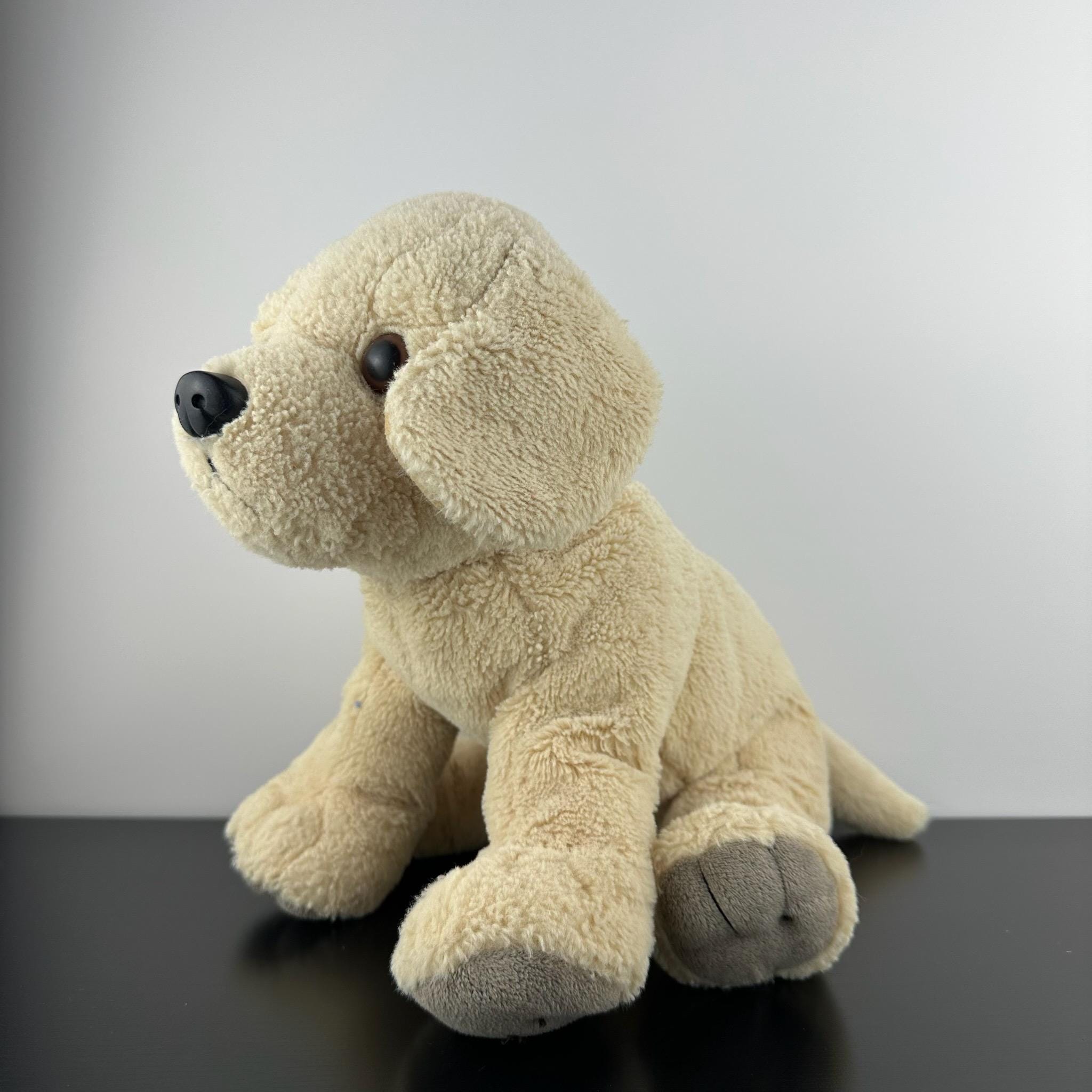 Wild Republic K&M Golden Retriever Puppy Dog 12” Yellow Lab