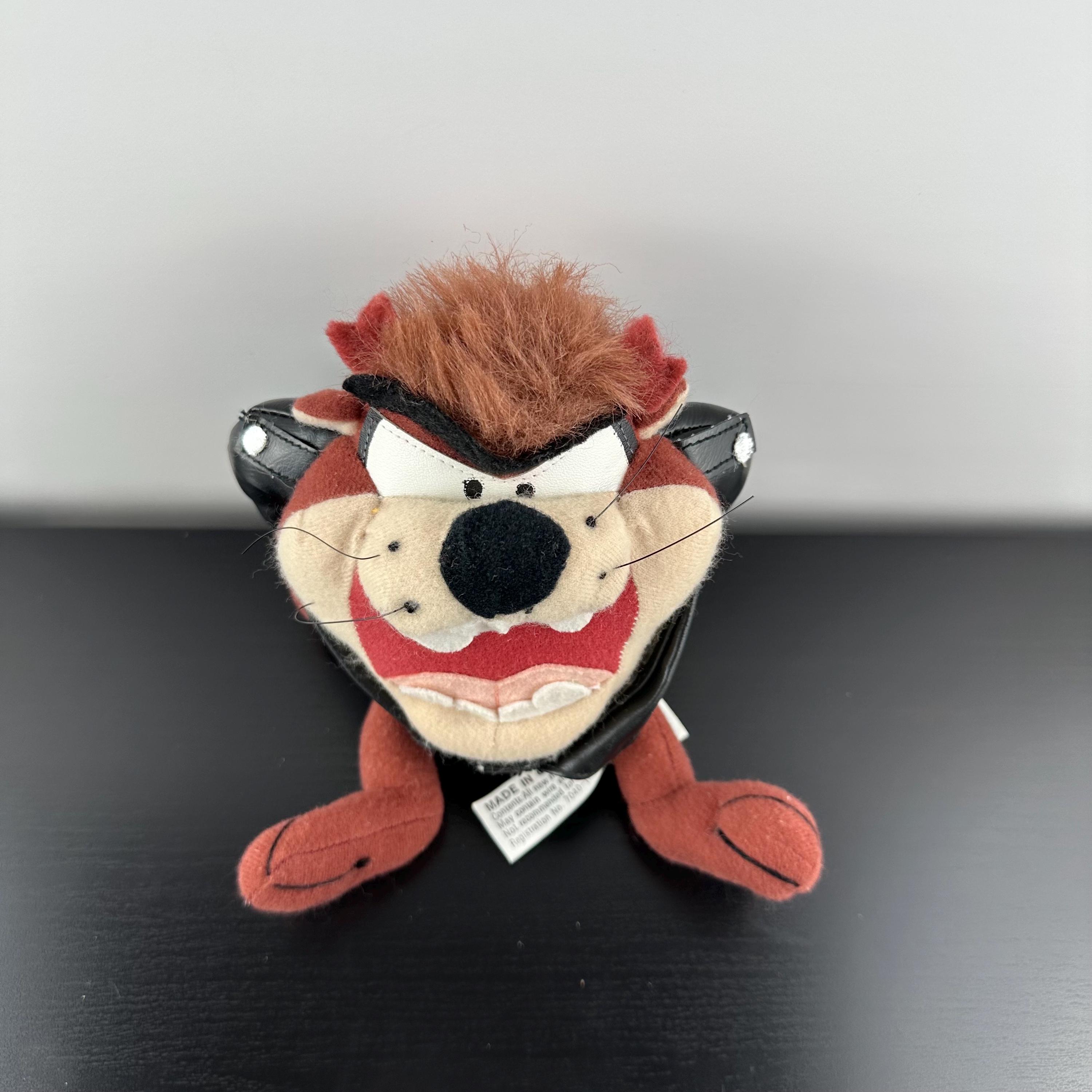 Vintage ACE Novelty Looney Tunes Taz Tasmanian Devil Black