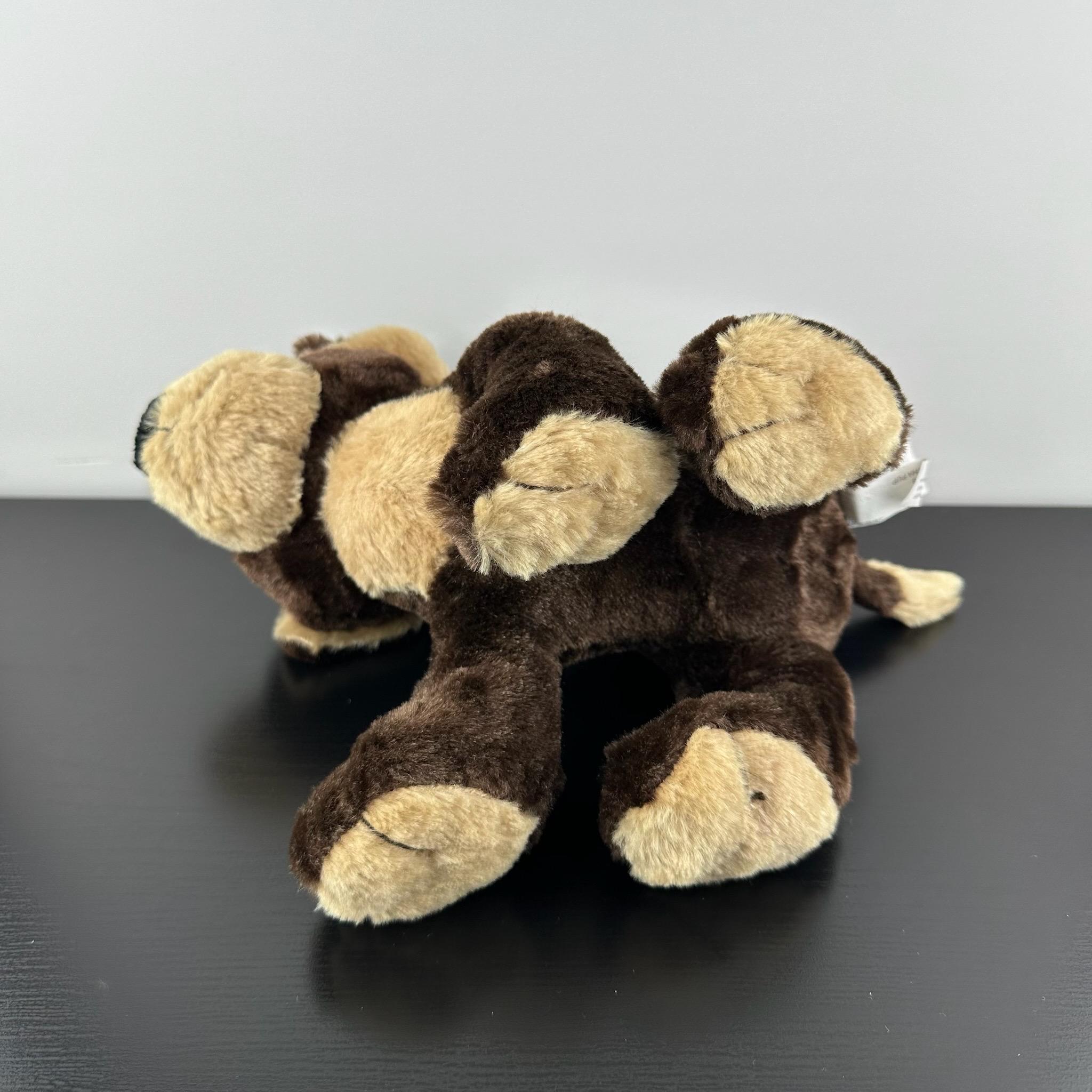 ＊mocha♡dog＊ mixdog(M)☆ぬいぐるみわんこ 犬　 ハンドメイド Teddy Mocca Dog – Luxurious and Soft Plush Toy in Beige