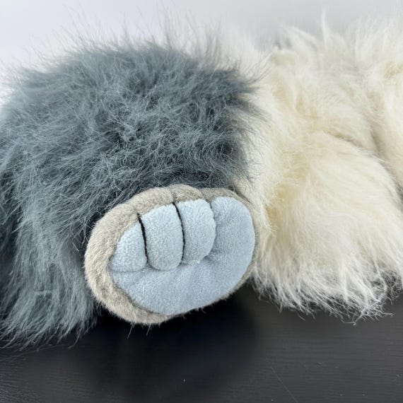 Vintage 1988 Ganz the Heritage Collection Googles Grey White Sheep