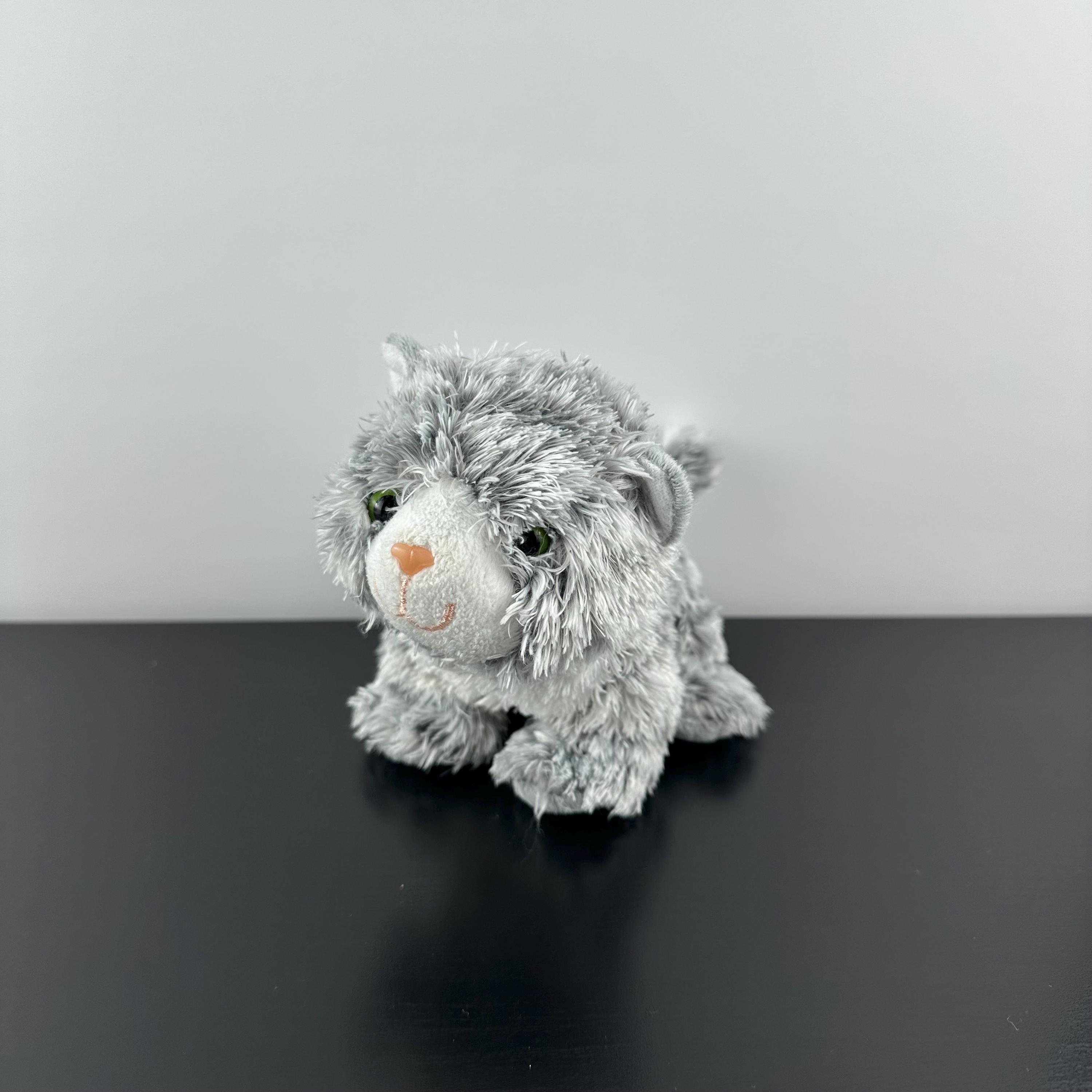 Melissa & Doug Roxie Grey Tabby Cat Plush Stuffed Animal 7” RARE