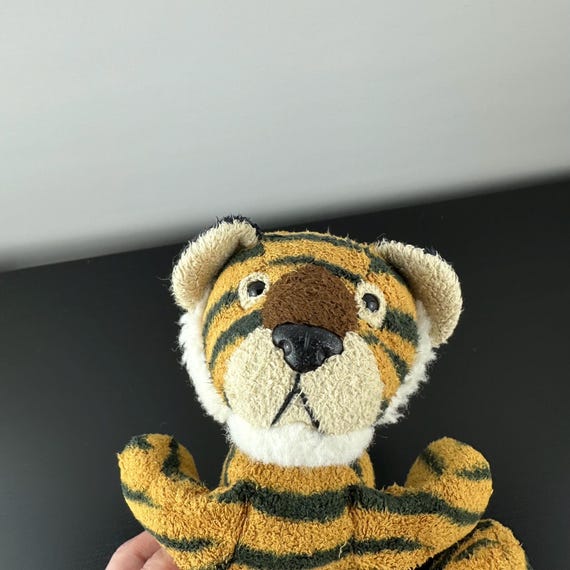 Russ Luv Pets Thor Tiger Plush Bean Bag Chamois Beanie RARE 5