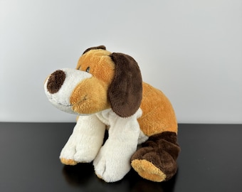 Peluche TY Pluffies Whiffer Dog de 23 cm (9 pulgadas), modelo vintage de 2002.