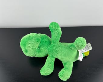 Li'l Peepers Suki Gifts Plüsch-Drache – Weiches Boa-Material Mit Silbernen Glitzerakzenten – Grün