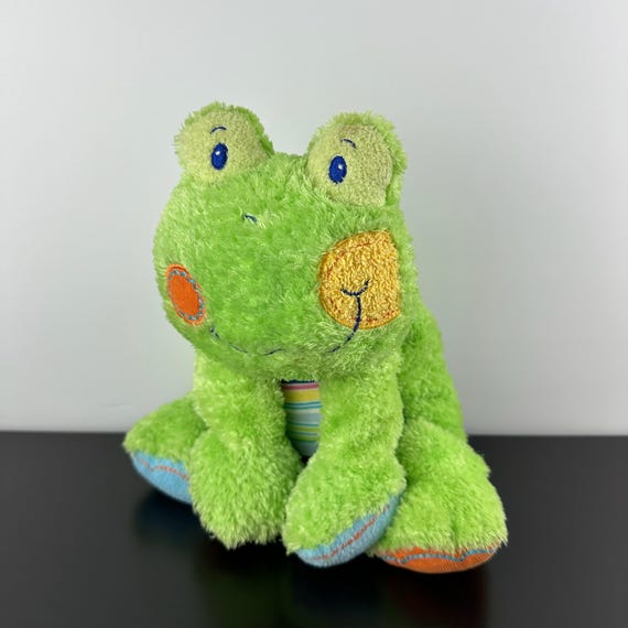 Mary Meyer Cheery Cheeks Pastel Green Happity Frog Toad 12