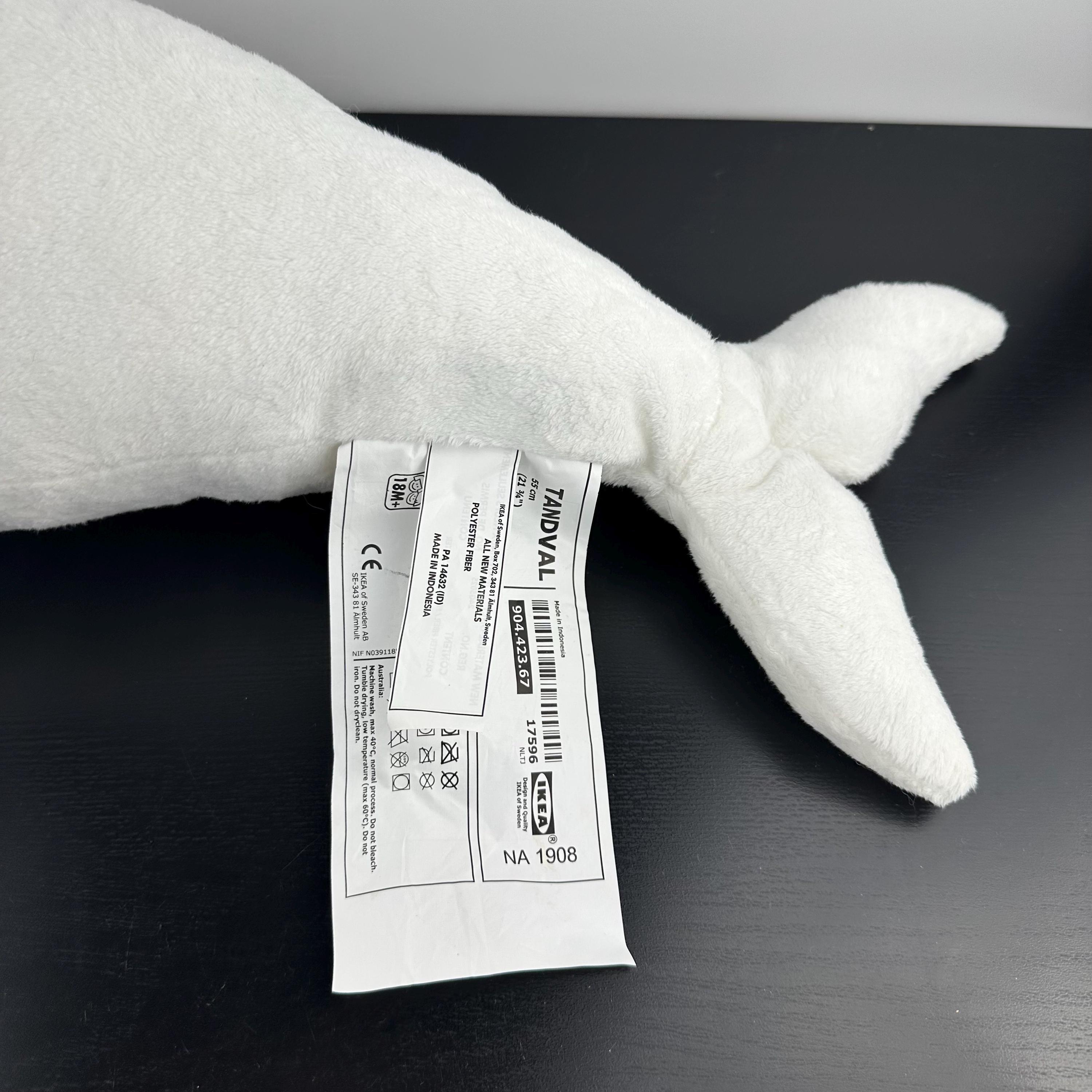 IKEA Tandval White Beluga Whale 21