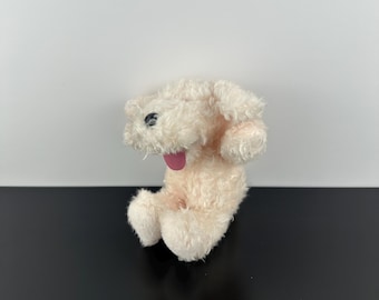 Vintage 1991 Gund Pockets 6” Pink Dog Tongue Plush Stuffed Animal
