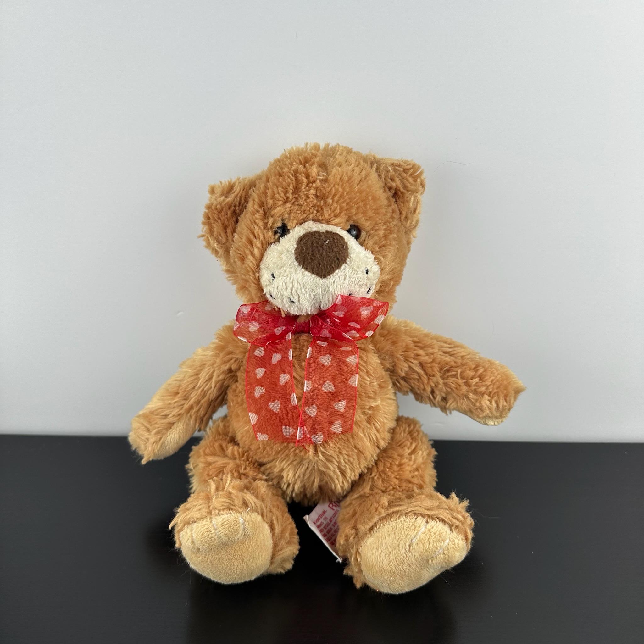 Vintage teddy bear with brown ribbon - Etsy 日本